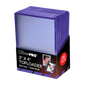 Toploaders à bordures colorées 3" x 4" (25ct) pour cartes à collectionner standard