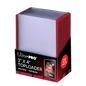 Toploaders à bordures colorées 3" x 4" (25ct) pour cartes à collectionner standard