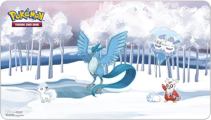 Pokémon - Ultra Pro - Tapis de Jeu - illustré - Foret d'Hiver