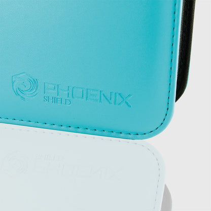 Phoenix Shield - Portfolio - - ALBUM DELUXE ZIP - TURQUOISE - 20 pages de 9 cases (360 cartes recto-verso) TURQUOISE