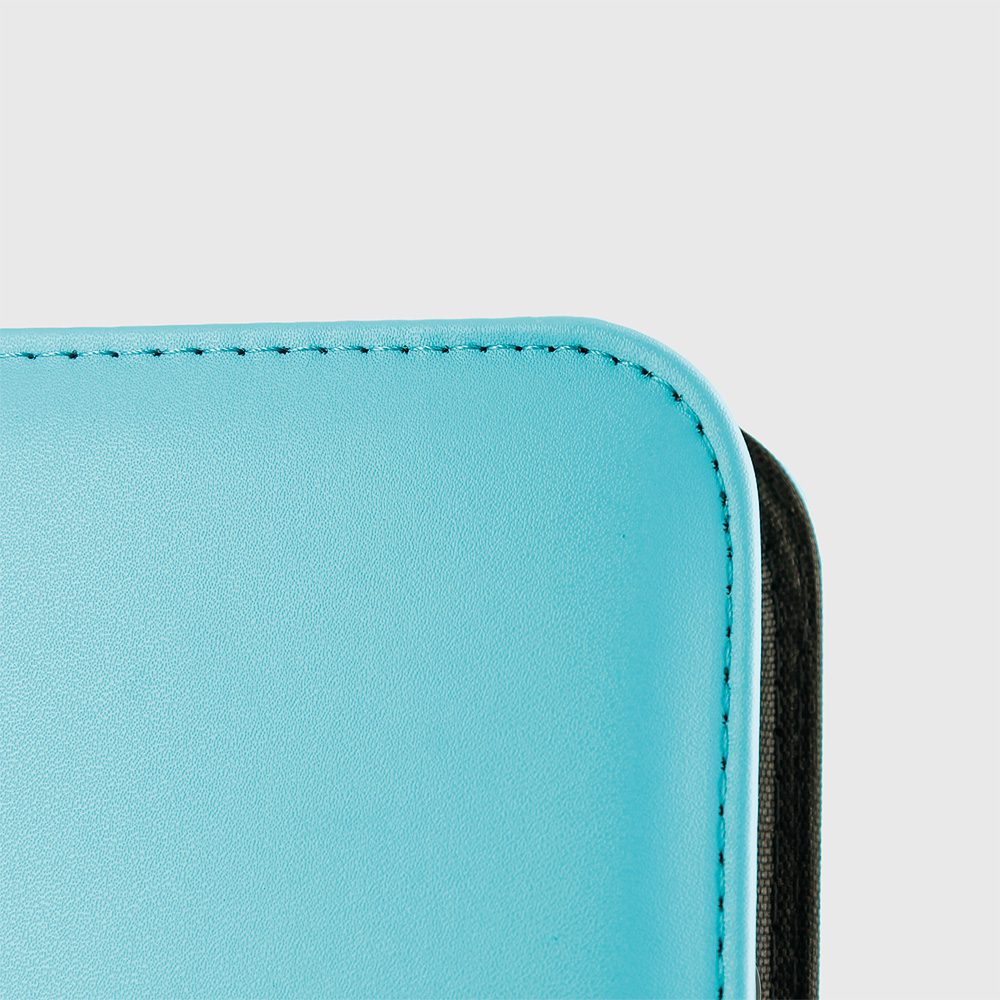 Phoenix Shield - Portfolio - - ALBUM DELUXE ZIP - TURQUOISE - 20 pages de 9 cases (360 cartes recto-verso) TURQUOISE