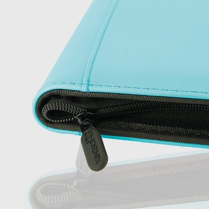 Phoenix Shield - Portfolio - - ALBUM DELUXE ZIP - TURQUOISE - 20 pages de 9 cases (360 cartes recto-verso) TURQUOISE