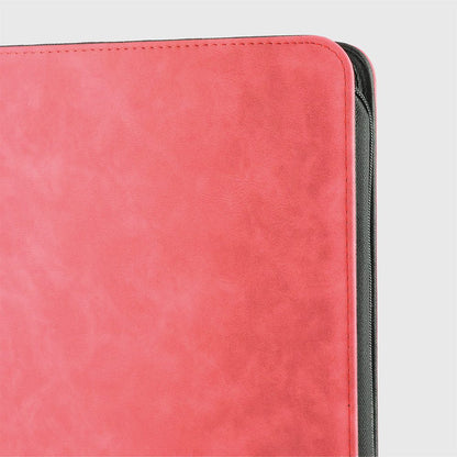 Phoenix Shield - Portfolio - - POUR TOPLOADERS - ALBUM DELUXE ZIP - GRIS TEXTURE VELOUR - 20 pages de 9 cases (360 cartes recto-verso) - POUR TOPLOADERS
