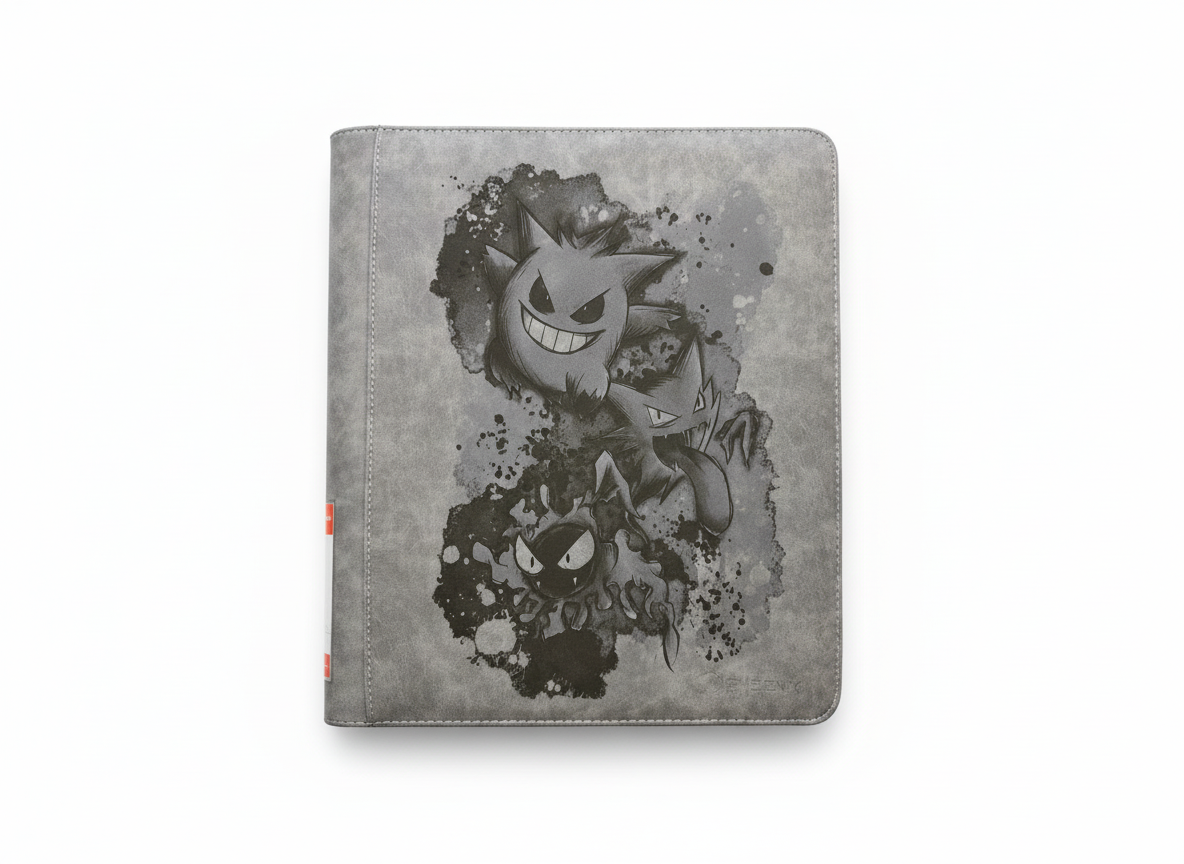 Classeur pour toploader graver ectoplasma