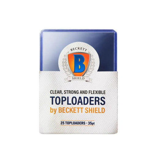 Beckett Shield - 25 Toploaders 35pt